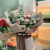 Đặt hoa online Bó Hoa Hồng Cappuccino