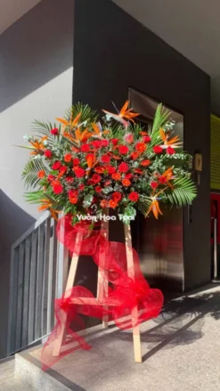 Kệ Hoa Khai Trương Hiện Đại Thiên Điểu