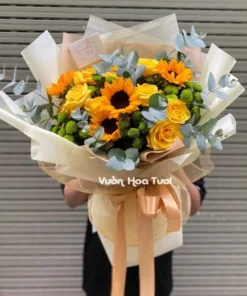 Bó Hoa Hướng Dương Tặng Bạn 2011
