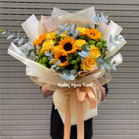 Bó Hoa Hướng Dương Tặng Bạn 2011