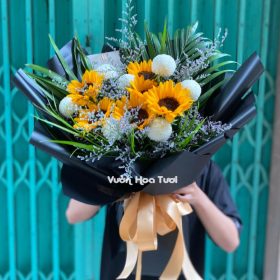 Bó Hoa Hướng Dương Mạnh Mẽ 2011