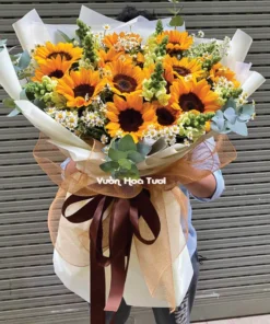 Bó Hoa Hướng Dương Đẹp Size To