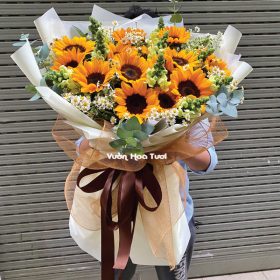 Bó Hoa Hướng Dương Đẹp Size To