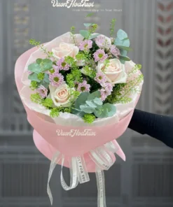 Bó Hoa Hồng Pinky Sweety