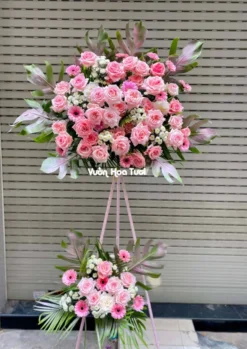 Kệ Hoa Khai Trương Spa Hồng Ohara Hồng