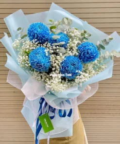 Bó Hoa Cúc Mẫu Đơn Tặng Sếp Nam