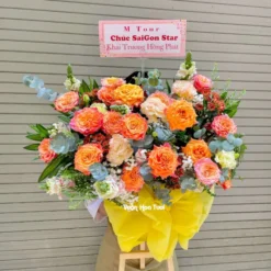 Kệ Hoa Khai Trương Mini Đại Cát