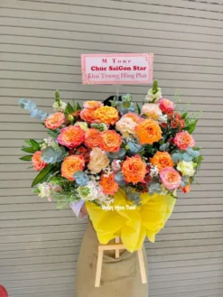 Kệ Hoa Khai Trương Mini Đại Cát