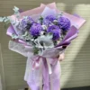 Bó Hoa Cúc Mẫu Đơn Tím Sang Trọng Bó Hoa Cúc Mẫu Đơn Tím Say Đắm