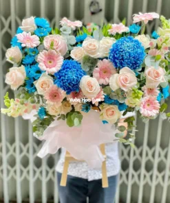 Kệ Hoa Sinh nhật Mini BluePink