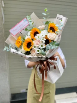 Bó Hoa Hướng Dương Sinh Nhật Hiện Đại 2