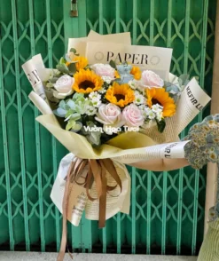 Bó Hoa Hướng Dương Tốt Nghiệp Hiện Đại