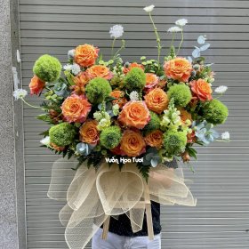 Kệ Hoa Mini Đặt Hoa Khai Trương Sang Trọng