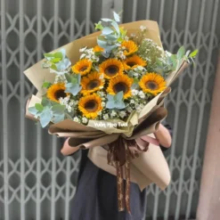 Bó hoa hướng dương Thiên nhiên Tặng Nam