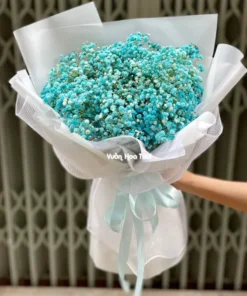 Bó Hoa Baby Xanh SkyBlue