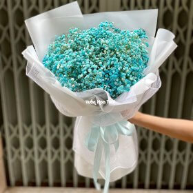 Bó Hoa Baby Xanh SkyBlue