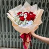 Bó Hoa Hồng Đỏ Que Kem Tặng Sinh Nhật Người Yêu Bó Hoa Hồng Đỏ Que Kem