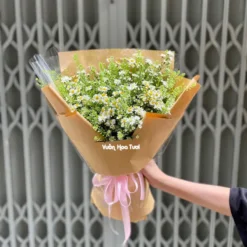 Bó Hoa Kỷ Niệm Tana Thảo Trắng