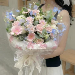 Bó Hoa Hồng Quyến Rũ Say Đắm Tặng Sinh Nhật Mẹ