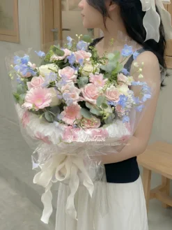 Bó Hoa Hồng Quyến Rũ Say Đắm Tặng Sinh Nhật Mẹ