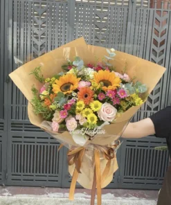 Bó Hoa Hướng Dương Tốt Nghiệp Vươn Cao