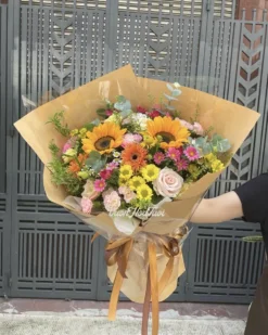 Bó Hoa Hướng Dương Tốt Nghiệp Vươn Cao