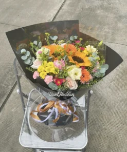 Hoa Tốt Nghiệp Hướng Dương SunnyBlack