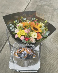 Hoa Tốt Nghiệp Hướng Dương SunnyBlack