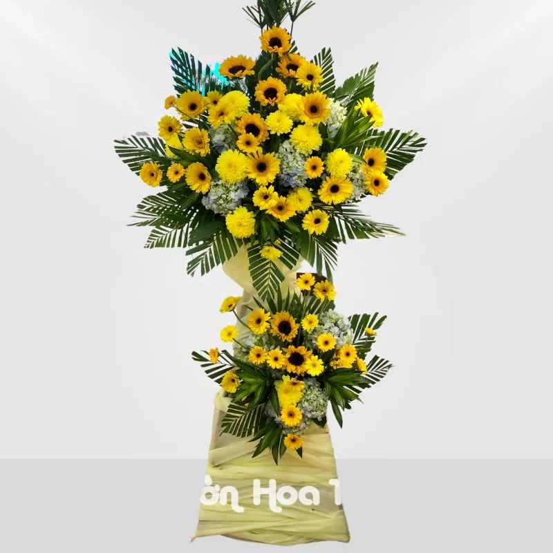 Kệ Hoa Hướng Dương Khai Trương Hồng Phát Kệ Hoa Hướng Dương Khai Trương Hồng Phát