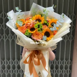 Bó Hoa Hướng Dương Tốt Nghiệp Thành Danh