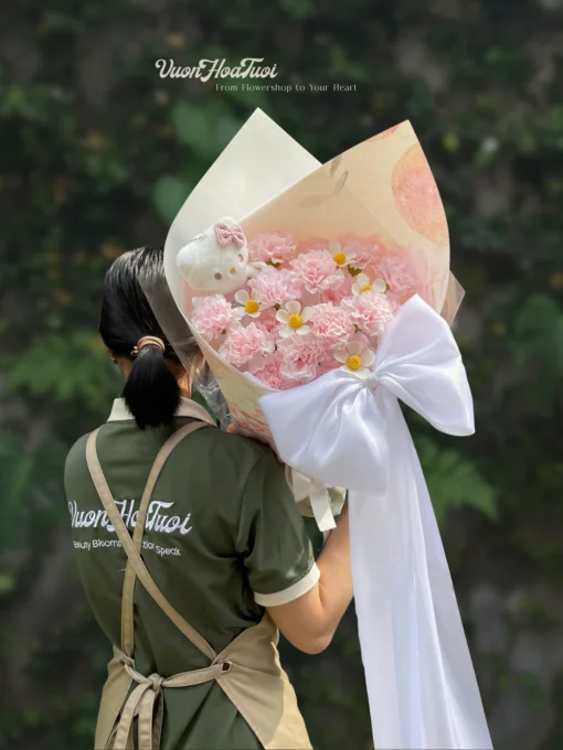 Bó Hoa Sáp Beauty Kitty