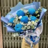 Hoa sinh nhật Bó hoa cúc mẫu đơn xanh baby tặng sếp Hoa sinh nhật Bó hoa cúc mẫu đơn xanh baby