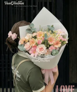 Hoa Valentine Bó Hoa Tình Yêu Hàn Quốc