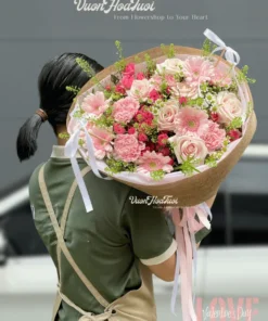 Hoa Valentine Cái Ôm Ngọt Ngào