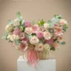 Giỏ Hoa Tươi PingPong Pink Rose