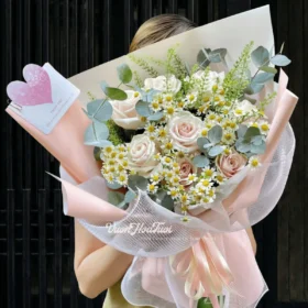 Hoa Valentine Bó Hoa Yêu Thương Xinh Xắn Tana