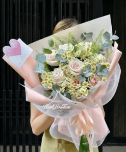 Hoa Valentine Bó Hoa Yêu Thương Xinh Xắn Tana