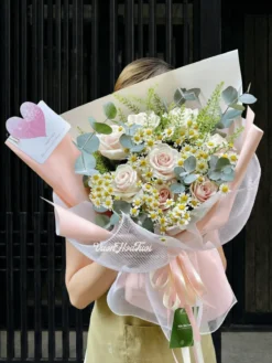 Hoa Valentine Bó Hoa Yêu Thương Xinh Xắn Tana