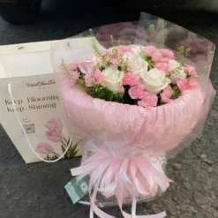 Túi Hoa Valentine Hồng Ngọt Ngào