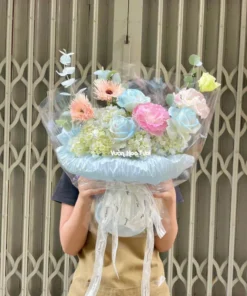 Bó Hoa Giá Rẻ Cẩm Tú Cầu Hàn Quốc