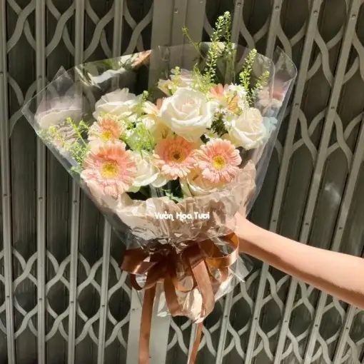 Mẫu bó hoa tươi tặng sinh nhật dành tặng bạn thân