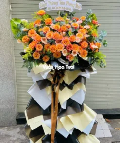 kệ hoa sang trọng tặng ngày khai trương đối tác