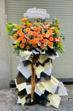 kệ hoa sang trọng tặng ngày khai trương đối tác