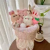 Bó Hoa Gấu Bông Hồng Magical Lover Mẫu độc quyền xinh xắn Bó Hoa Gấu Bông Hồng Magical Lover