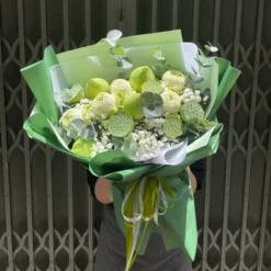 Bó Hoa Sen Chân Thành Tặng Cha