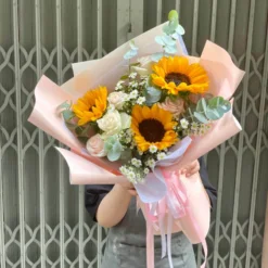 Bó Hoa Hướng Dương Thầm Kín Sinh Nhật