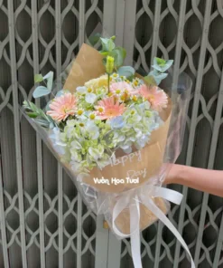 Bó Hoa Sinh Nhật Tú Cầu Moomi