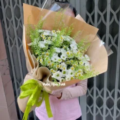 Bó Hoa Cúc Rosy Đơn Giản Yêu Thương