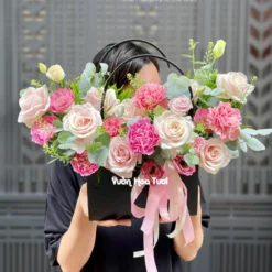 Giỏ Hoa Joyful Birthday