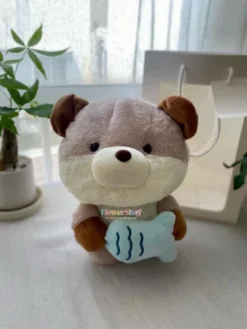 Gấu Bông Ôm Cá Cute Độc Đáo